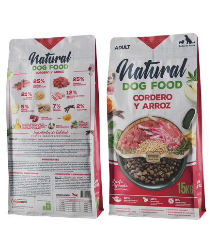 נטורל - מזון לכלבים על בסיס טלה ובקר 15 ק