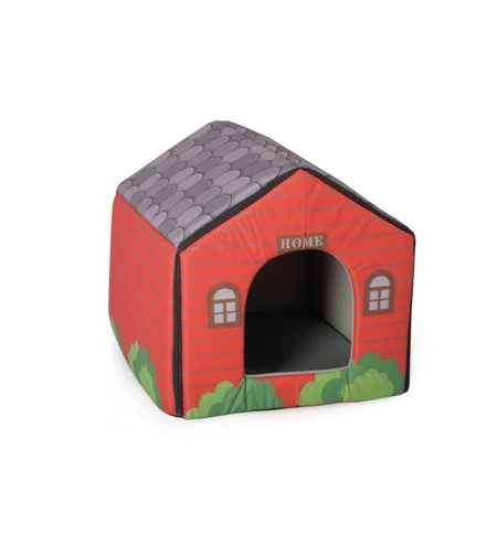 איגלו לחתול עם כרית נשלפת- תוצרת איטליה