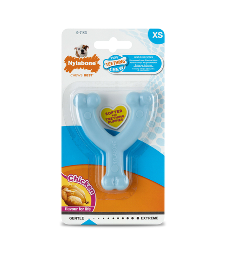 נשכן לעיסה לגורים קטן בטעם עוף - ניילבון