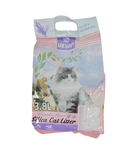 חול לחתולים חול קריסטל גרוס דק - 3.8 ליטר- אורבן