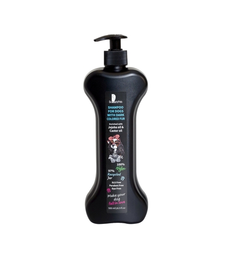 שמפו לכלבים בעליי פרווה כהה