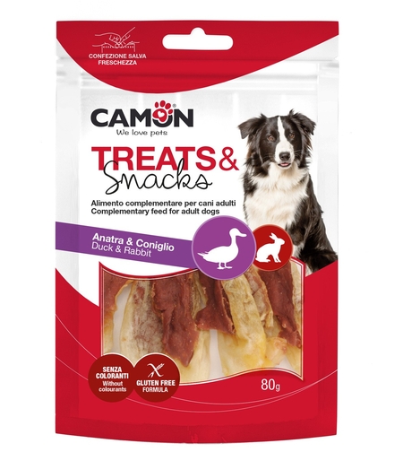 חטיף אוזני ארנב ממולא בברווז - קמון