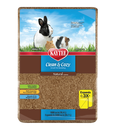 מצע טבעי לארנבים, אוגרים ושרקנים – חברת קייטי (Kaytee) (24.6 ליטר)