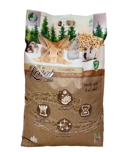 מצע שבבי עץ אקולוגי למכרסמים – טו בי לאבד (19 ליטר)