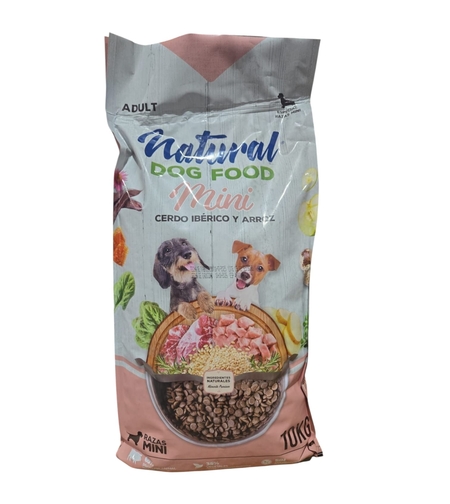 נטורל לכלב גזע קטן על בסיס חזיר ועגל - 10 קילו