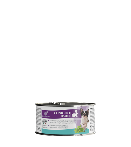 שימור אקוליבריה לכלב 150 גר' - ארנב