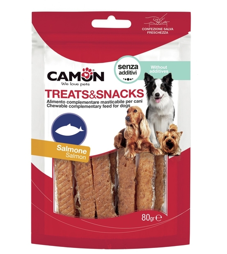 חטיף קמון רצועות דג סלמון