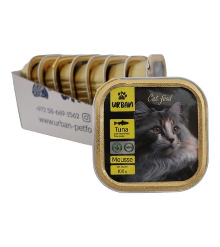 מעדן מוס לחתולים - טונה- אורבן