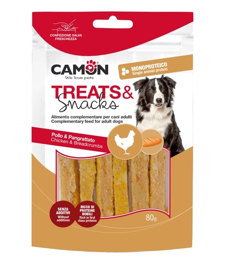 חטיף רצועות עוף בלחם - קמון