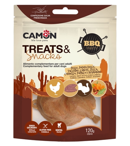 חטיף ברביקיו עוף והודו - קמון