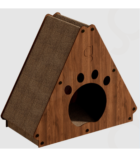 מגרדת עץ וקרטון עם מסתור 47.4X23.8X42.4 ס