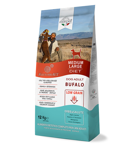 מזון יבש לכלבים בוגרים Equilibria אקוליבריה בפאלו 12 ק