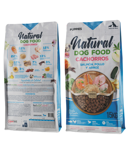 נטורל - מזון לגורי כלבים על בסיס סלמון 4 ק