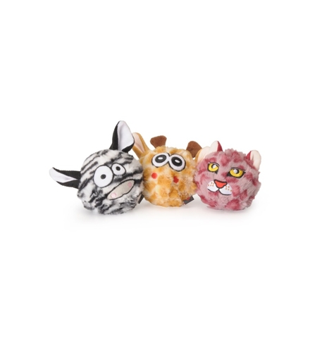 כדור משחק מצפצף בצורת חיות