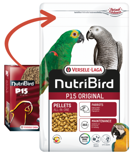 מזון P-15 לתוכים אוריג'ינל 3 ק