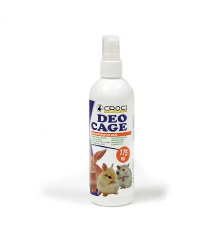 תרסיס מנטרל ריחות לכלוב מכרסמים 175 מ