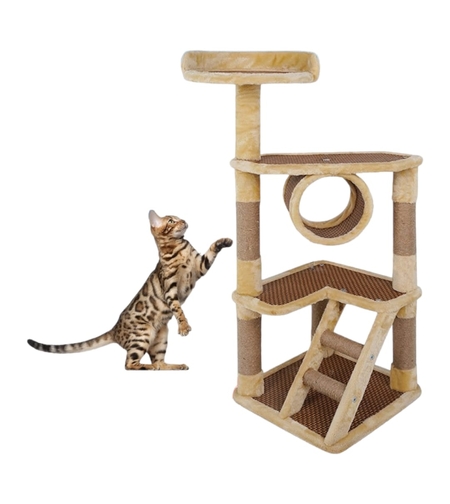 מתקן גירוד לחתול 40X40X108