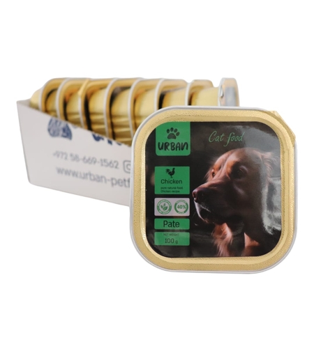 מעדן לכלב בטעם עוף - אורבן