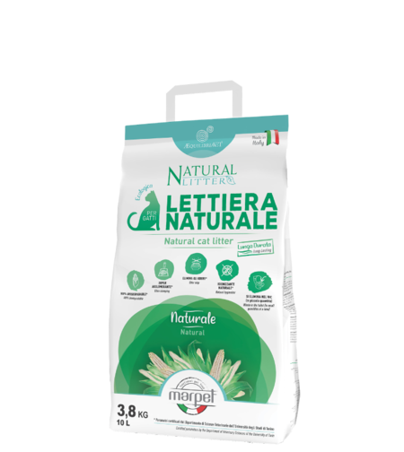 חול טבעי על בסיס תירס לחתולים של אקוליבריה (Equilibria) - 19 ליטר