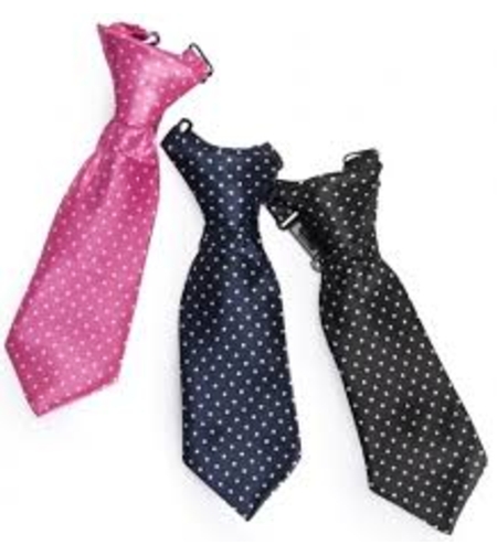 עניבה מנוקדת לכלב 