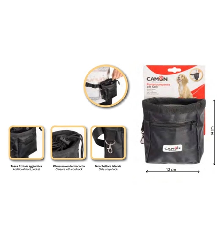 פאוץ לחטיפים עם רצועה ושקיות לצואה