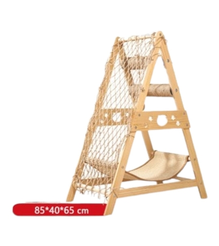 מגרדת עם ערסל וחבלים לחתול 85X40X65