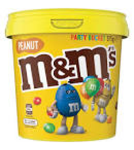 M & M Peanut Party Bucket 575grms