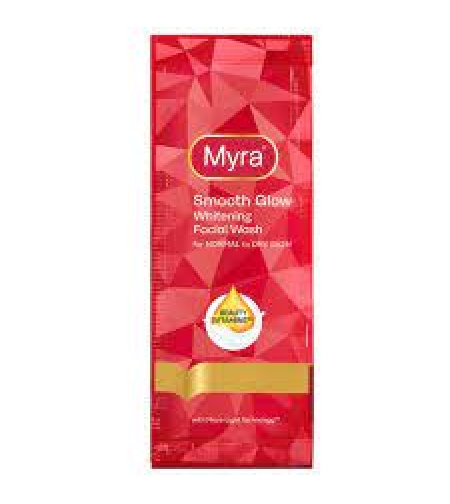 Myra - Smooth Glow Whitening Facial Wash 10ml