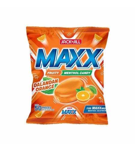 Maxx Menthol Candy Dalandan Orange Flavor (50pcs.)