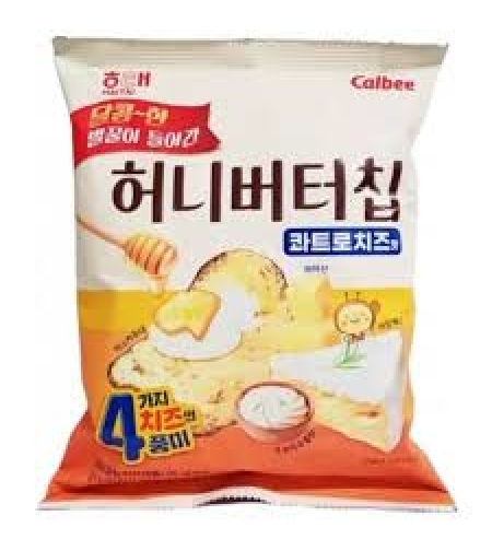 Quattro Cheese Flavor Honey Butter Chips 55grms