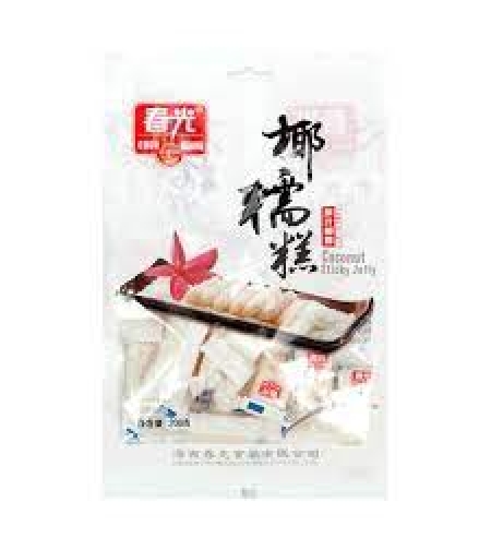 coconut sticky jelly