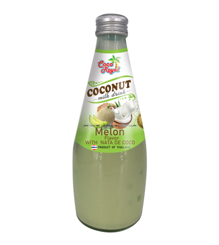 Coco Royal Coconut milk with Jelly ( Melon Flavor ) 290ml