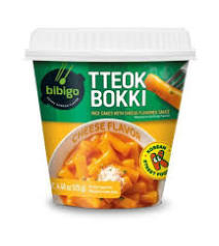 Tteokbokki Rice Cakes with Cheese Flavored Sauce 125grms