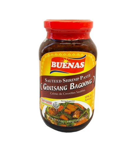 Buenas sauteed Shrimp Paste (ginisang bagoong ) 340grams