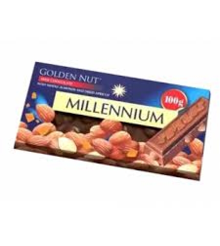 Millennium Milk Chocolate with Whole Hazelnuts 100grms