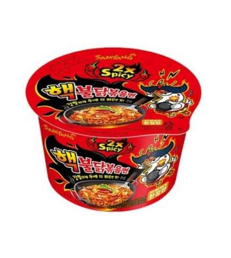 Samyang - 2x Spicy Hot Chicken Flavor Big Bowl 105g