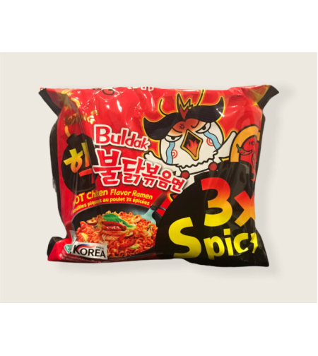 Samyang Buldak 3X Spicy Hot Chicken flavor  140grms