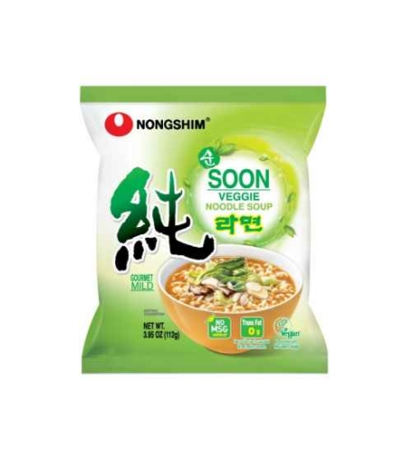 Nongshim - Soon Veggie Ramyun Noodle Soup 112g