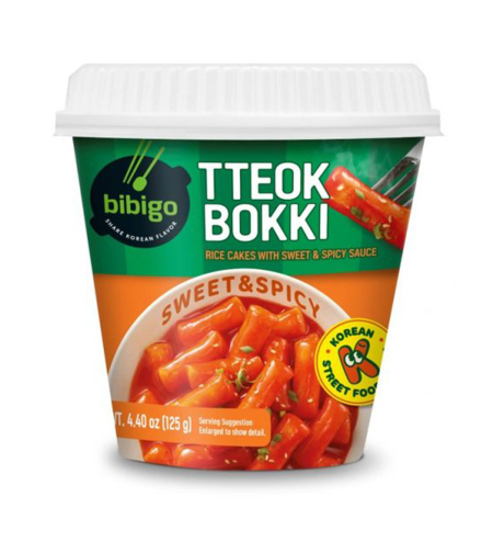 Tteokbokki Rice Cakes with Sweet and Spicy Sauce  125grms