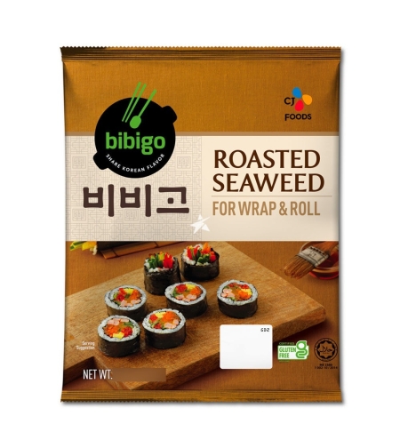 Bibigo Roasted Saweed for wrap and roll (22grams)