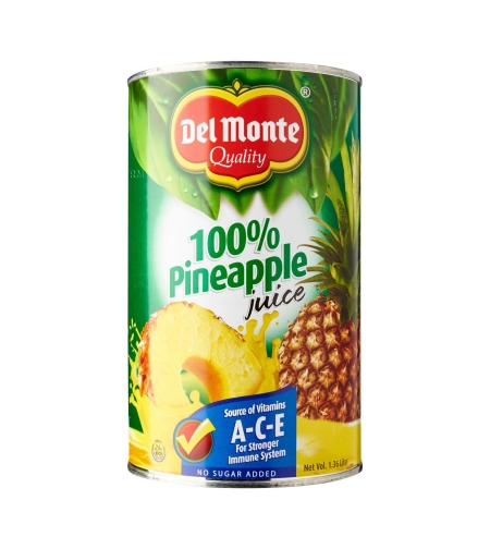 Del Monte - 100% Pineapple 1.36L
