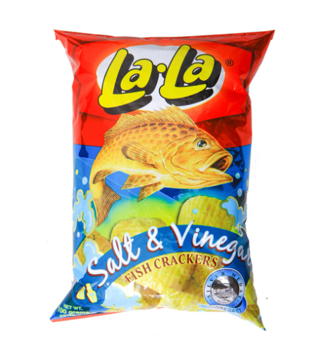 La-la Salt & Vinegar Fish Crackers