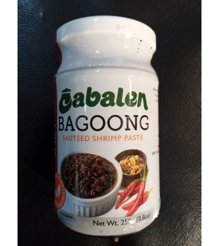 Cabalen bagoong shrimp paste spicy 250 grms.