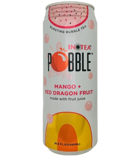 Bursting Bubble Tea Mango + Red Dragon Fruit Flavored 490ml