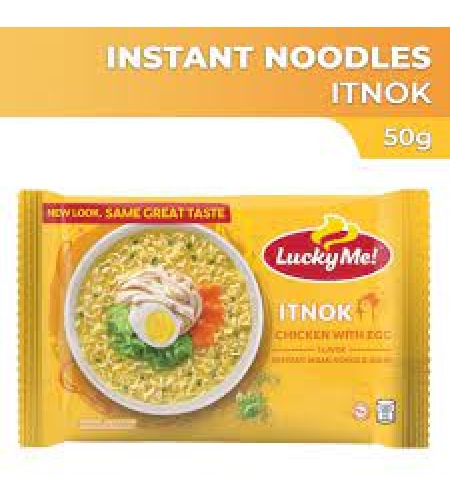 Lucky Me Itnok Chicken with Egg 50grmsLucky Me Itnok Chicken with Egg 50grms