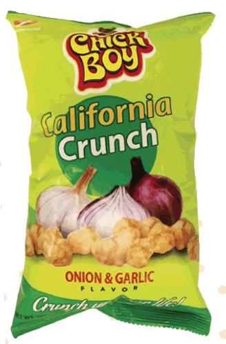 Chick Boy - California Crunch - Onion & Garlic Flavor 100g