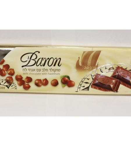 Baron - Milk Chocolate with Hazelnuts - 300g