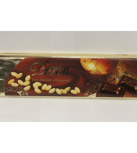 Baron - Dark Chocolate with Penauts - 300g