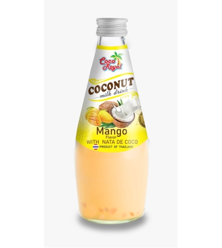 Coco Royal Coconut milk with jelly( mango flavor) 290ml