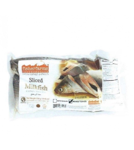 Bangus - Fisherfarm - Sliced Milkfish - 550g